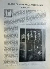 1908 Clock Maker Franz Bohacek Chicago illustrated picture