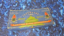 Vintage Paramount Christmas Tree Lights Empty Box Mid Century Christmas picture