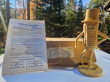Vintage 1970s Planters Mr. Peanut Bank Tan NOS Original Mailer Box + Order Form picture