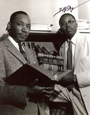 FRED GRAY SIGNED 8x10 PHOTO MARTIN LUTHER KING CIVIL RIGHTS ACTIVIST BECKETT BAS picture