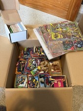HUGE 1990s Trading Card Lot. Marvel X-men Desert Storm NBA Baseball Sports. picture