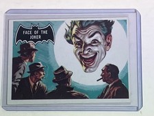 Excellent Vintage Original 1966 Batman Card #9 Face of the Joker picture