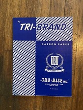Vintage Tri-Brand Carbon Paper 100 Sheets 8 1/2 x 11 1/2 picture