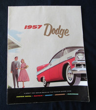 Original 1957 Dodge Full Line Sales Brochure Canada Mayfair Regent Royal picture