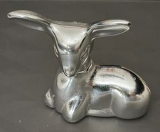 Vintage Avon “Silver Fawn” Charisma Cologne Little Deer Bottle picture