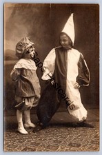 K66/ Interesting RPPC Postcard c1910 Child Dressed as Clown Comic 231 picture