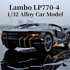 1:32 Alloy Lambo LP770-4 Super Sports Car Model Toy Racing Lifting Tail Sound Li picture