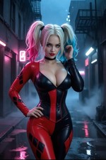 Harley Quinn Glossy Poster 24X36  picture