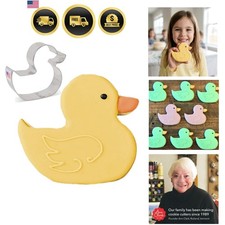 Ann Clark Duck Cookie Cutter, Large 4” | For Baby/Nursery Inspired Bakes, Pe... picture