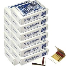 D.D. Bean & Sons White 1200 Matchbooks, Wedding Birthday Wholesale, Made in Amer picture