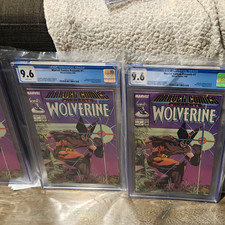 MARVEL KEY COMIC LOT: MARVEL COMICS PRESENTS #1 (1988) CGC 9.6 - Wolverine X picture