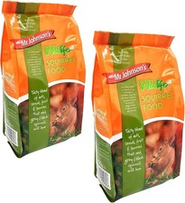 Mr Johnson's Wildlife Squirrel Food 900g x 2 Pack 900 g (Pack of 2) picture