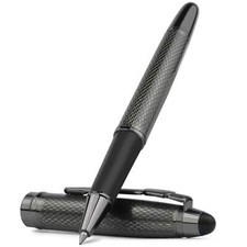 STONEGO Classic Luxury Rollerball Pens, Stainless Steel Roller Ball Pen for Men picture
