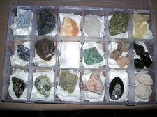 18pcs Large Mineral Collection + Bonus M0155 picture