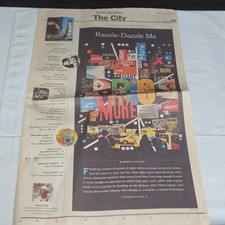 NY Times June 13 2004 A Century of Times Square Special Section Newspaper picture