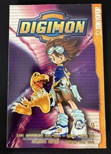 Digimon Volume 1 English Tokyopop Manga 2002 OOP Digital Monsters picture