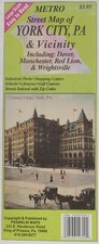 York City Vicinity, Pennsylvania Street Map by Franklin Maps picture
