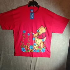 Vintage 90s Winnie The Pooh Disney Big Print Graphic T Shirt Adult XL picture