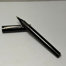 VTG SHEAFFER BLACK BODY PLASTIC BALL POINT  PEN Executive Desk Fat Body picture