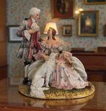 Rare Carlo Mollico Capodimente Style Porcelain Sculpture - Mid-Century Italian picture