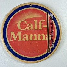 Vintage Calf-Manna Advertising Thermometer Morco No 365 Made in USA 8 Inch picture