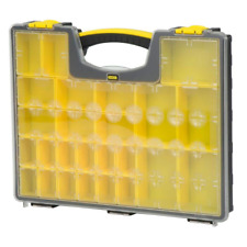 Stanley 25-Compartment Sturdy Shallow Pro Small Parts Organizer Tool Storage Box picture