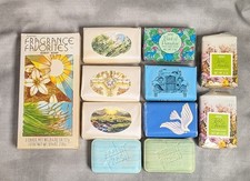 Vtg Avon Amway Perfumed Guest Bar Soap Prop Lot of 10 Feelin Fresh Flowers picture