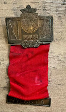 RARE PANAMA 1970 MEDAL CENTRO-AMERICAN GAMES ATHLETE PARTICIPATION picture
