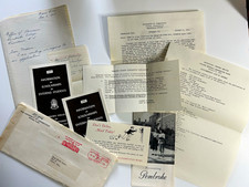 Vintage 1954 Pembroke College Brown University Ivy League UConn Ephemera picture