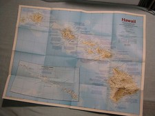 HAWAII MAP THE MAKING OF AMERICA+ HISTORY National Geographic November 1983 picture