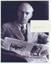 Upton SINCLAIR / Signature / Unsigned Photograph Signed picture
