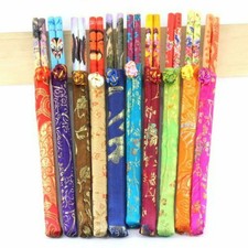 10 Pairs Chinese Bamboo Chopsticks picture