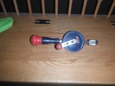 Vintage Stanley Handyman Hy-Lo Drive H1220 Hand Drill Egg Beater -Works Great picture