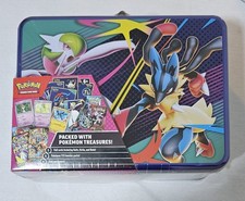 Pokemon TCG - Collector Chest Mega Gardevoir & Mega Lucario SEALED & BRAND NEW picture