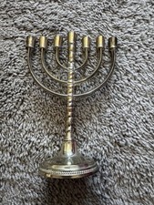 Vintage Amy Artwork Menorah Israel picture