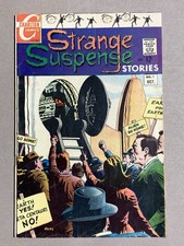Strange Suspense Stories #1 Charlton 12 Cent Silver Age 1967 Complete picture