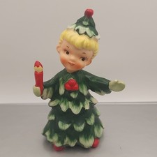 Vintage 1958 HTF Holt Howard Tree Girl Pepper Shaker H-493 Japan Replacement MCM picture