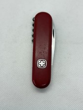 Vintage Wenger Delemont Swiss Army Pocket Knife 85mm Single Layer picture