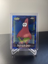 Patrick Star 2025 Topps Chrome SpongeBob SquarePants 25th Anniversary Sapphire picture