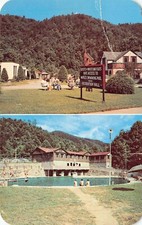Gatlinburg TN Tennessee White Oak Flats Motel Cabins Cottage Vtg Postcard X6 picture