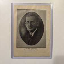 1928 Barney Dreyfuss Vice-President National League Picture Antique Baseball picture