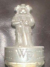 WhistlePig Bottle Samurai Scientist collectible Pewter Topper & Farmstock Bottle picture