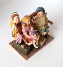 Prayers & Promises 'Never Alone' Figurine' Vintage 2002 Bill Stross Demdaco picture