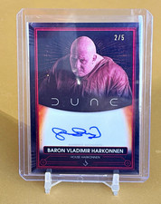 Topps Dune 2024 Baron Vladimir Harkonnen Stellan Skarsgård Auto /5 picture