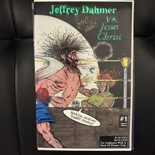 Jeffrey Dahmer vs. Jesus Christ #1 Signed Edition Boneyard Press February 1993 picture