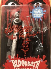 Damien Leone’s ‘TERRIFIER’ David Howard Thornton SIGNED Art the Clown figure. picture