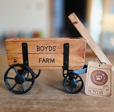 NEW - Boyds Bear Collection : Logan's Harvest Farm Wagon - Ships Same Day picture