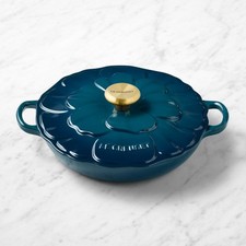  Le Creuset Signature Petal Braiser 2.25 Qt Enameled Cast Iron France picture