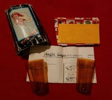 Magic Anti-Gravity Cups (Magic by Russ) Magic Trick Mentalism Vintage picture