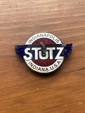VERY RARE 1911-1935 Stutz Bearcat Radiator Emblem Original picture